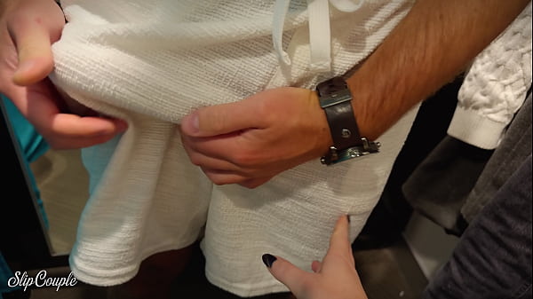 She Couldn’t Wait – Wild Changing Room Fuck During Shopping Trip!