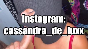 She loves sucking cock!!