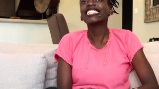 Milky Big Tits Black MILF Riding BWC Deep